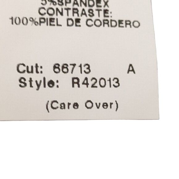 Fifteen Twenty R42013 Drape lamb leather sleeve patch jacket off center zipper L - Picture 5 of 10